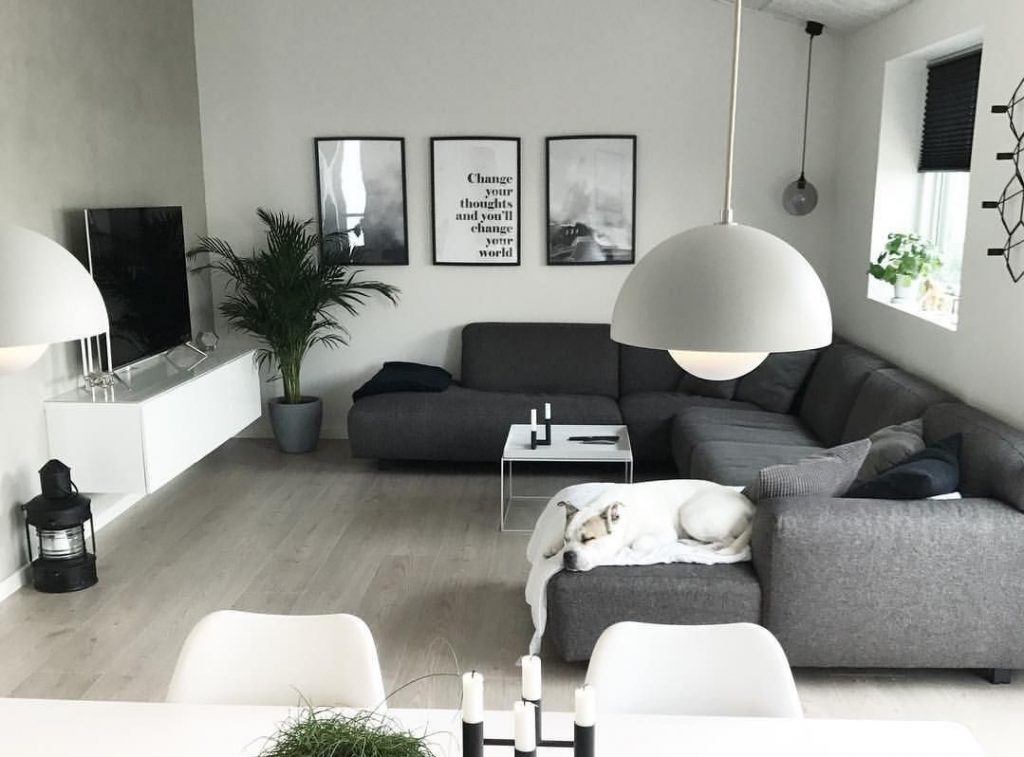 Bộ sưu tập những phòng khách tối màu đẹp nhất