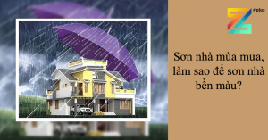 son-nha-gap-troi-mua-thi-phai-lam-sao