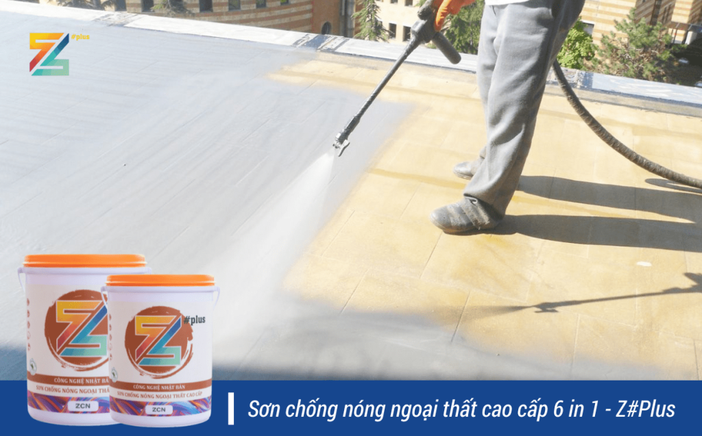 Tiết kiệm chi phí với sơn chống nóng ngoại thất cao cấp ZCN