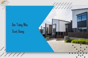 Tạo không gian tươi mát với sơn tường màu xanh dương