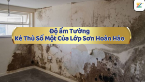 Độ ẩm Tường: Kẻ Thù Số Một Của Lớp Sơn Hoàn Hảo