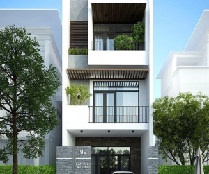 nhà ống sơn màu gì