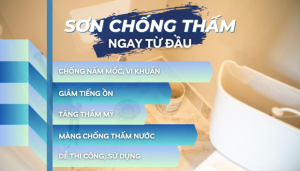    Tại sao nên chọn sơn chống thấm ngay từ đầu