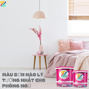 Màu sơn lý tưởng cho phòng ngủ