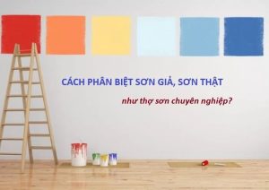  Sơn kém chất lượng