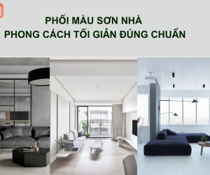     Màu sơn tối giản