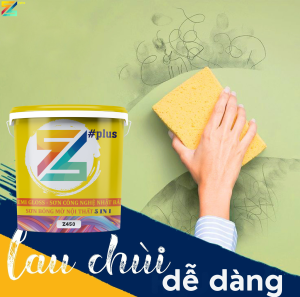   Sơn bóng mờ nội thất