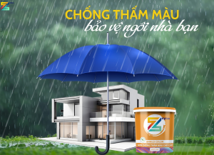 sơn chống thấm màu
