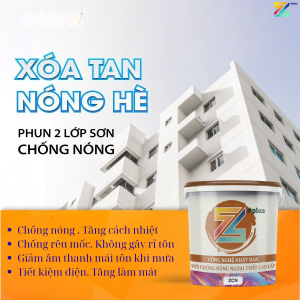  Giải pháp sơn chống nóng