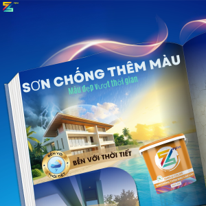 Sơn chống thấm màu