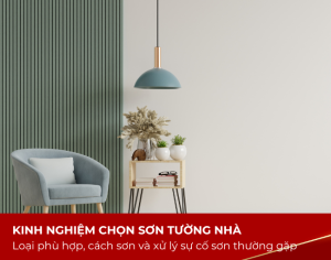 Chọn sơn đúng