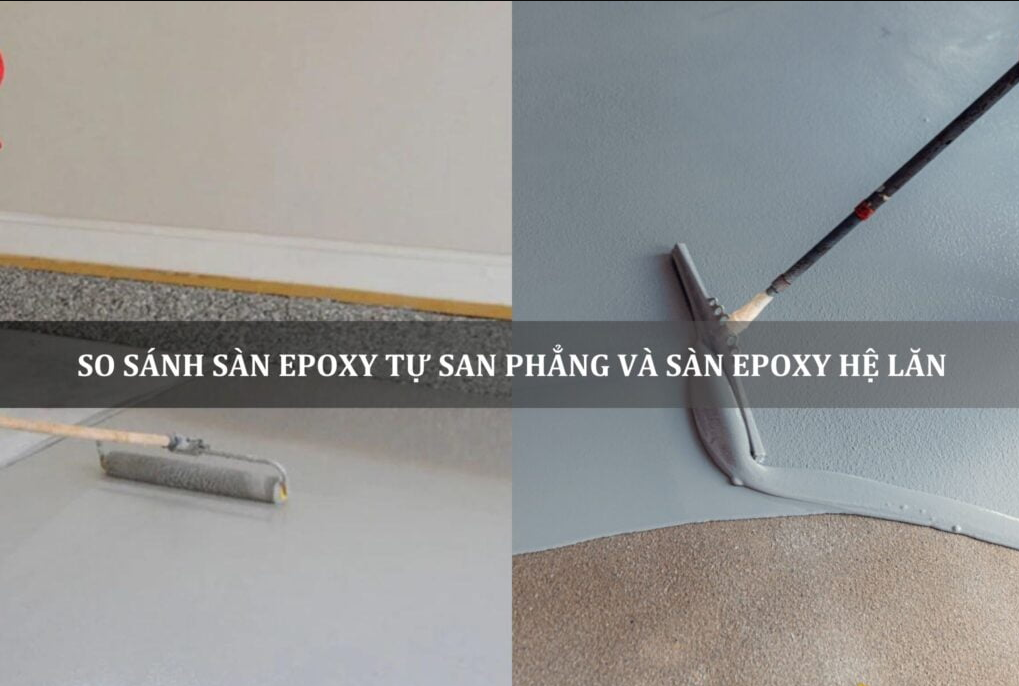 Sơn Epoxy hệ lăn và tự san phẳng