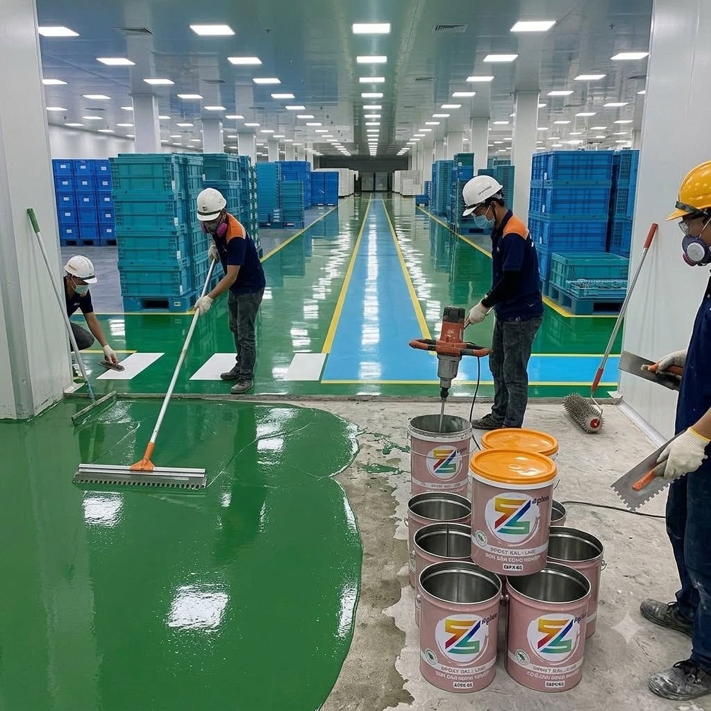 Sơn Epoxy có thực sự cần thiết cho nhà xưởng
