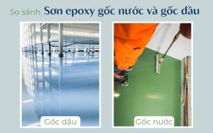  Sơn epoxy gốc nước và gốc dầu